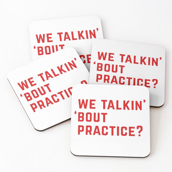 Item preview, We talkin' 'bout practice? designed and sold by Primotees.