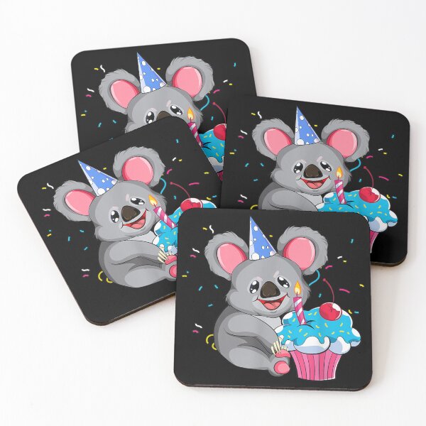 Item preview, Celebration Kids Birthday Party Cupcake Cute Animal Koala designed and sold by travisvgnagui.