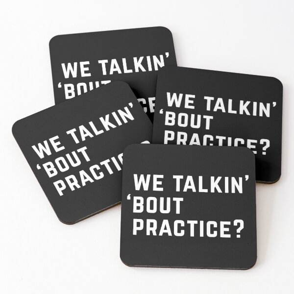 Item preview, We talkin' 'bout practice? designed and sold by Primotees.