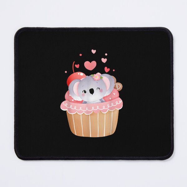 Item preview, Valentines Day Koala Bear In A Cupcake Heart Love designed and sold by travisvgnagui.