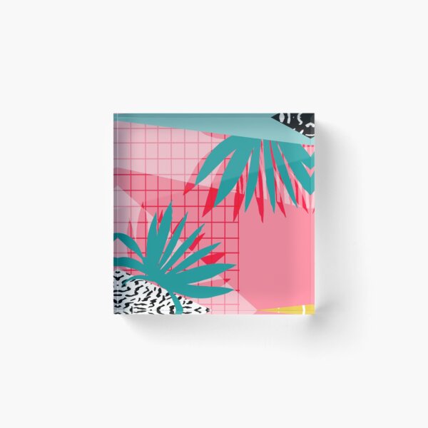 Item preview, bingo throwback retro memphis neon tropical socal  designed and sold by Romero80.