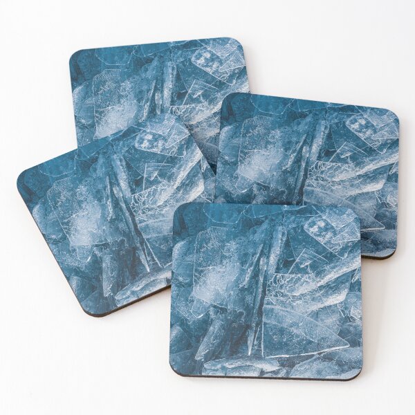 Item preview, Blue Frozen Ice Shards in Winter II designed and sold by Amy Mitchell.