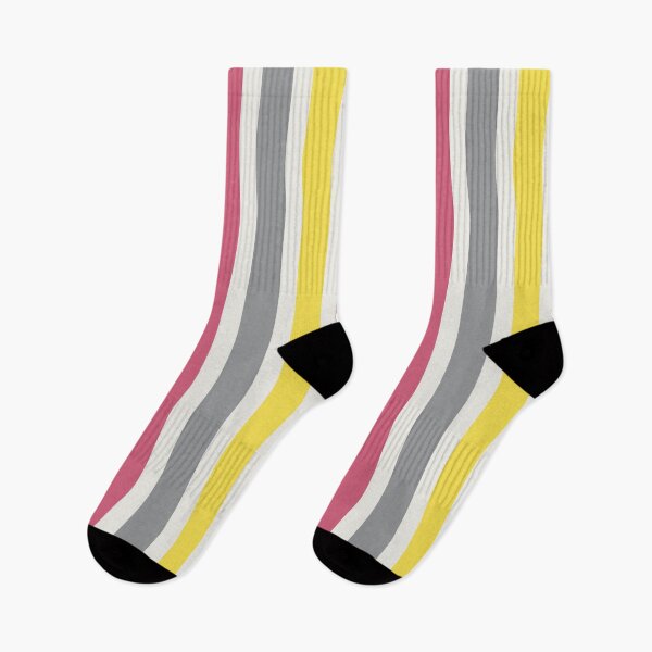 Item preview, Red, Gray and Yellow Stripes Pattern designed and sold by Dreaming-Cocoon.