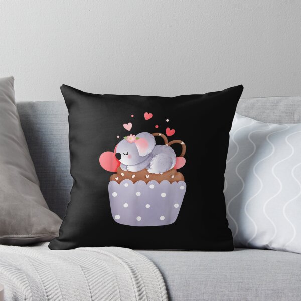 Item preview, Valentines Day Koala Bear In A Cupcake Heart Love designed and sold by travisvgnagui.