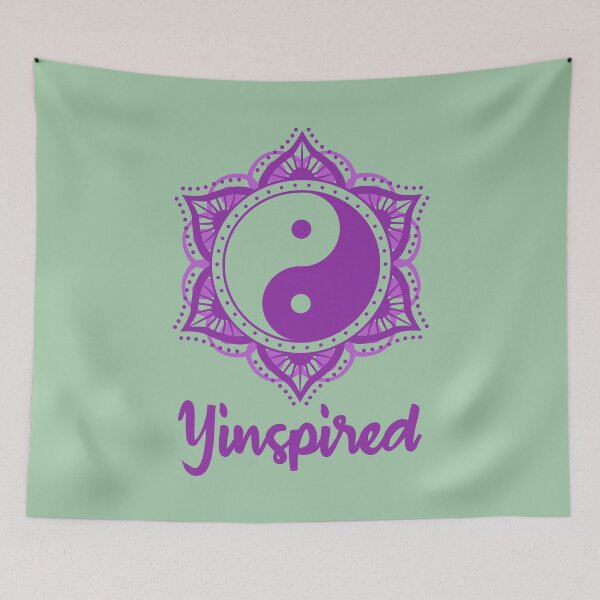 Item preview, Yin Yoga Yinspired Yin Yang Mandala designed and sold by MindfulMeta.