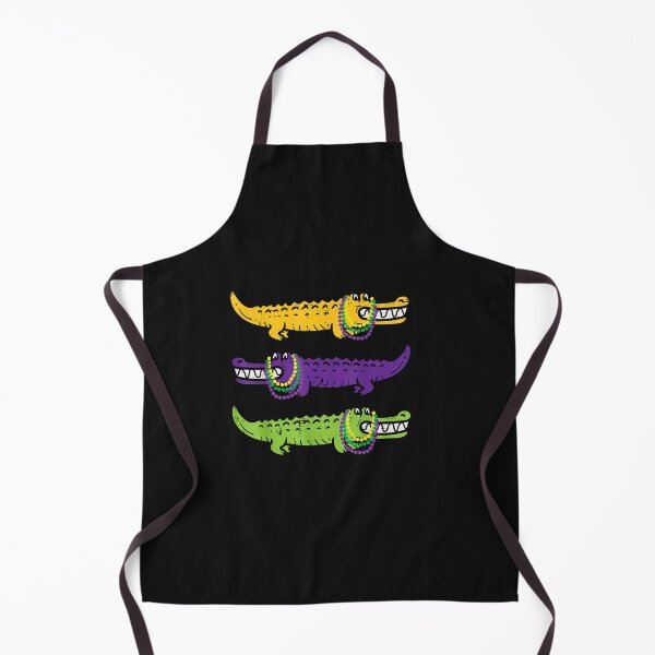 Item preview, Aligator Crocodiles Louisiana Mardi Gras Women Men Kids designed and sold by TristanPierre.