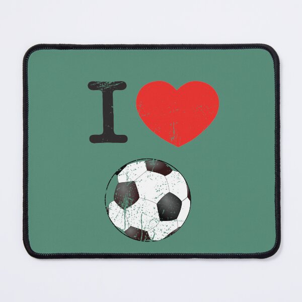 Item preview, I love soccer | I love football designed and sold by Yoshi-Tees.