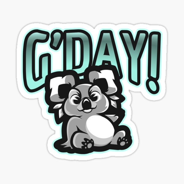 Item preview, Happy baby Cute Koala, G'day  designed and sold by thekidsprint.