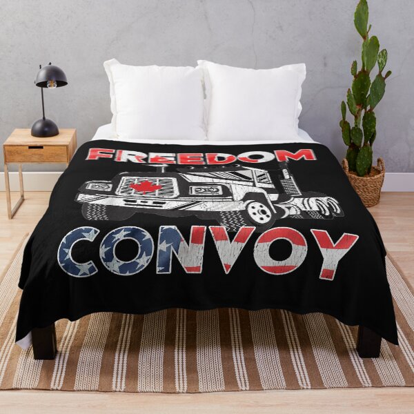 Artikelvorschau, FREEDOM CONVOY 2022 CANADIAN TRUCKER TEES MAPLE LEAF VINTAGE entworfen und verkauft von TristanPierre.