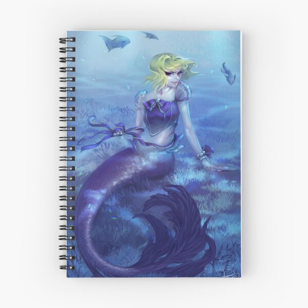 Item preview, Meredith as a Mermaid designed and sold by RAJillustration.