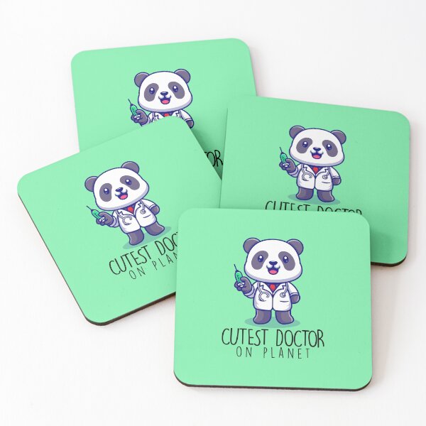 Item preview, Cutest Doctor on Planet - Funny cute medical panda with injection designed and sold by The Patootoos.