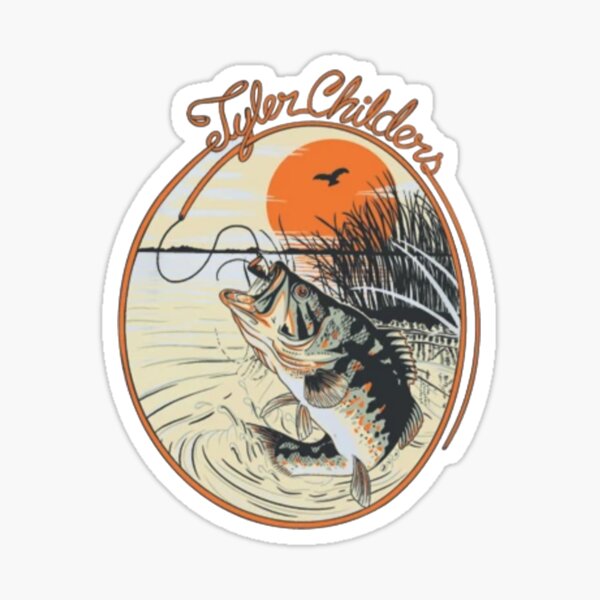 Tyler Childers Fishing Album Sticker