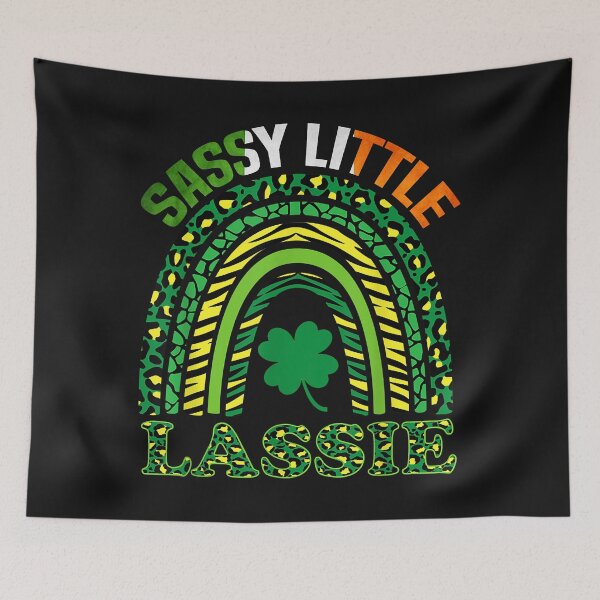 Item preview, Funny Sassy St Patricks Day Rainbow Girls Women Shamrock designed and sold by TristanPierre.