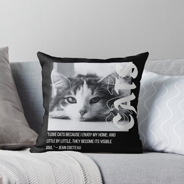 Item preview, Cats with a Quote Streetwear Inspired with White Colored Font Design designed and sold by quinellie.