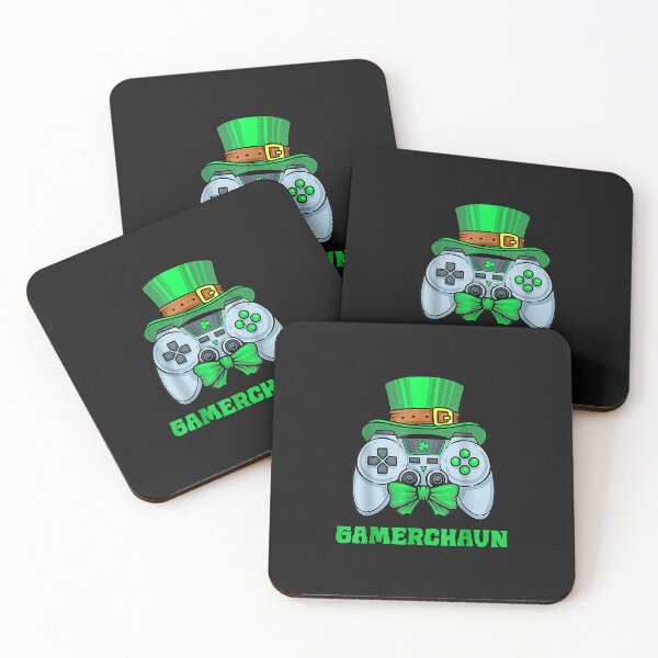 Item preview, Gamerchaun Green Video Games Controller St. Patrick's Day designed and sold by TristanPierre.
