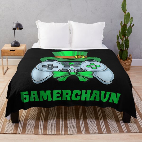 Item preview, Gamerchaun Green Video Games Controller St. Patrick's Day designed and sold by TristanPierre.
