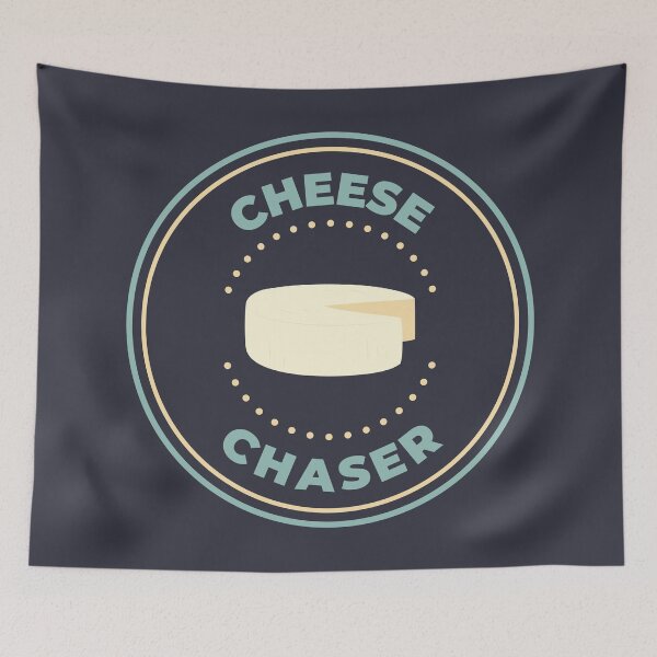 Item preview, Cheese chaser logo round designed and sold by Morcawork.