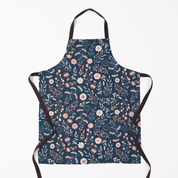 Item preview, Seamless pattern with hand drawn flowers, leaves, branches designed and sold by DarianaArt.