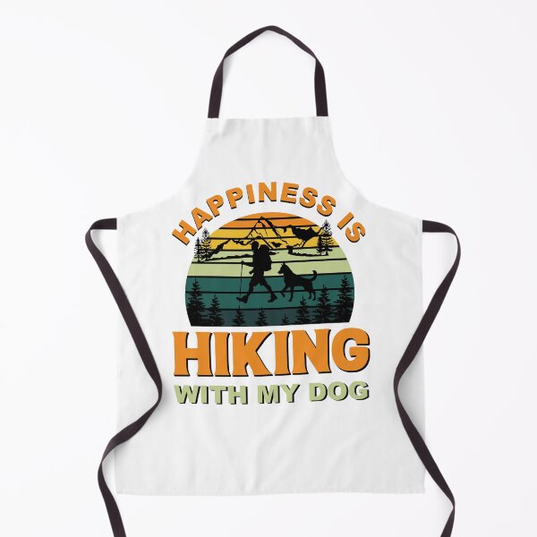 Item preview, Happiness Is A Day Spent Hiking With My Dog designed and sold by The Sticker Place.
