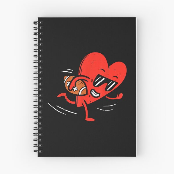 Item preview, Heart Playing American Football Valentines Day Sports Boys designed and sold by TristanPierre.