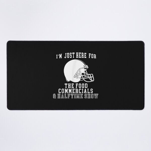 Item preview, I'm Just Here For The Food And Commercials Football Funny designed and sold by TristanPierre.