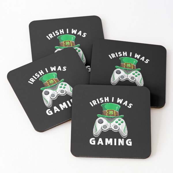 Item preview, Irish I Was Gaming Funny St Patricks Day Gamer Boys Men Gift designed and sold by TristanPierre.
