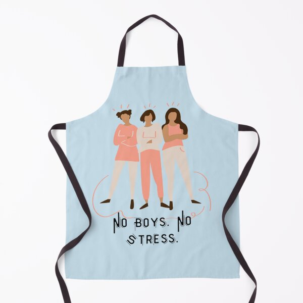 Item preview, Pink No Boys No Stress Galentines For Singles designed and sold by FlynnHansen.