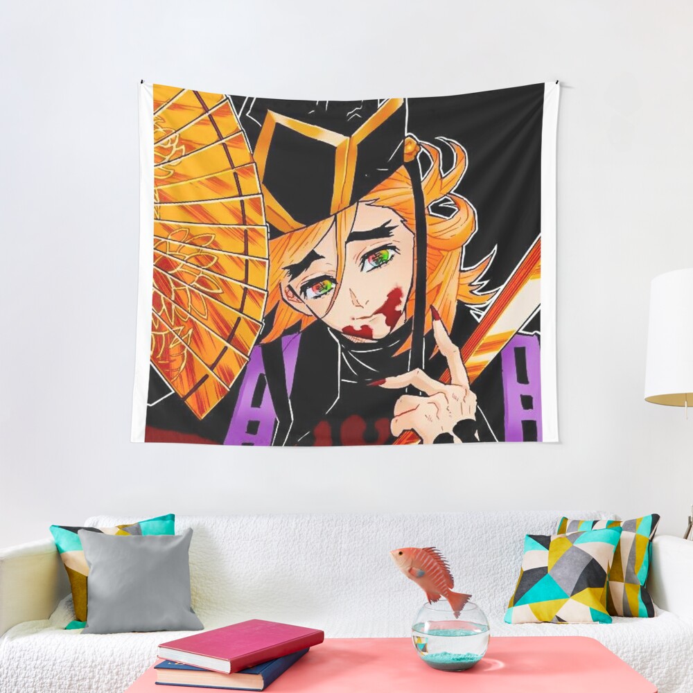 Discover Doma kny icon Tapestry