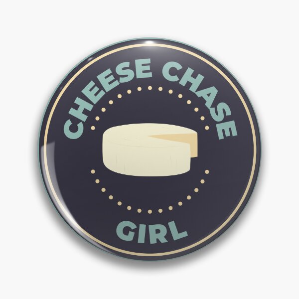 Item preview, Cheese chase girl logo round designed and sold by Morcawork.