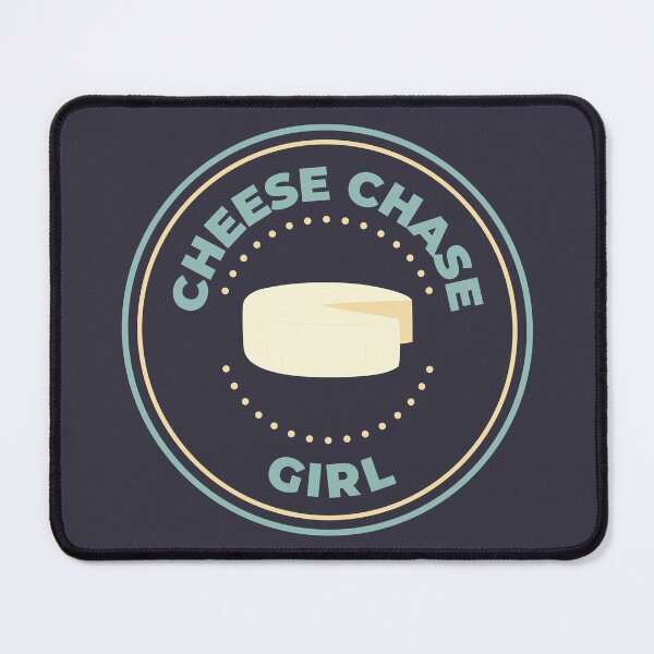Item preview, Cheese chase girl logo round designed and sold by Morcawork.