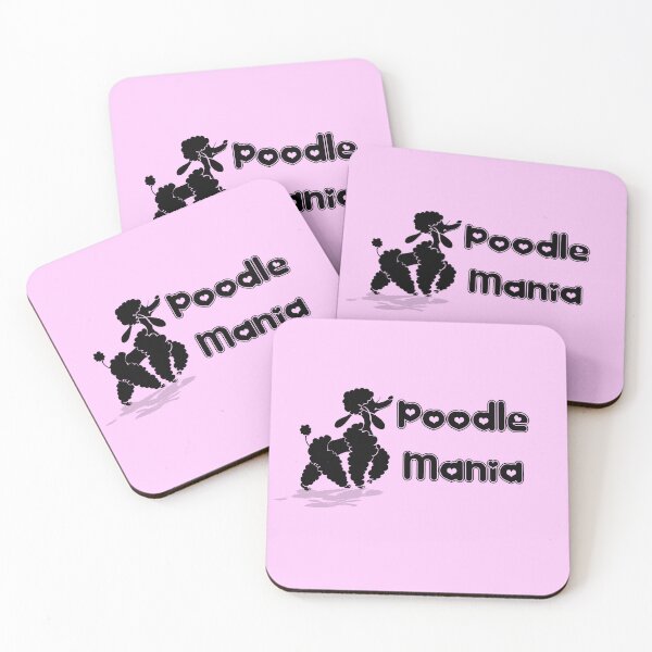 Item preview, Poodle Mania - Heart design with Cute Poodle Pup designed and sold by S Quinn.