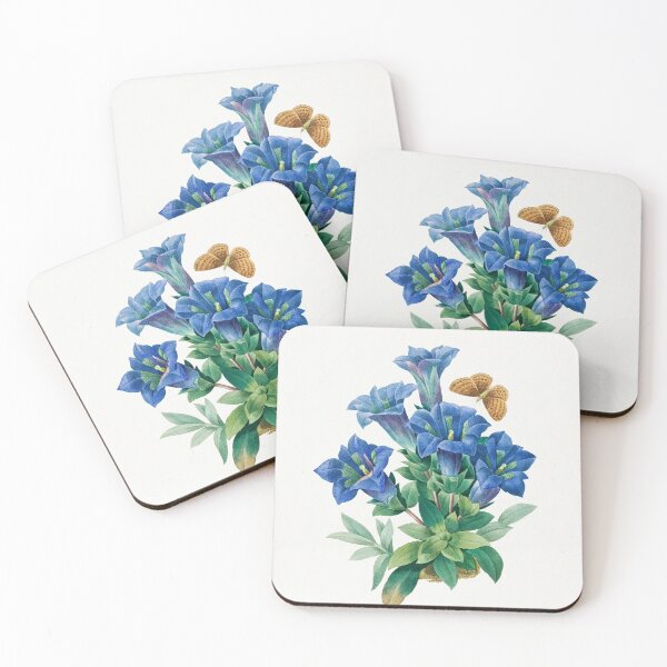 Item preview, Gentiana Acaulis by Pierre-Joseph Redouté  designed and sold by InHerits.