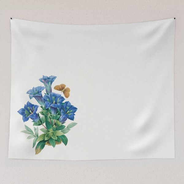 Item preview, Gentiana Acaulis by Pierre-Joseph Redouté  designed and sold by InHerits.