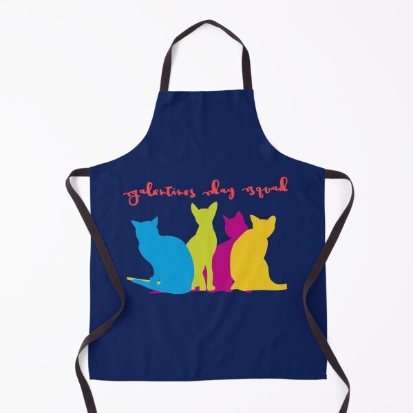 Item preview, Galentines Day Squad of Colorful Lady Cats designed and sold by FlynnHansen.