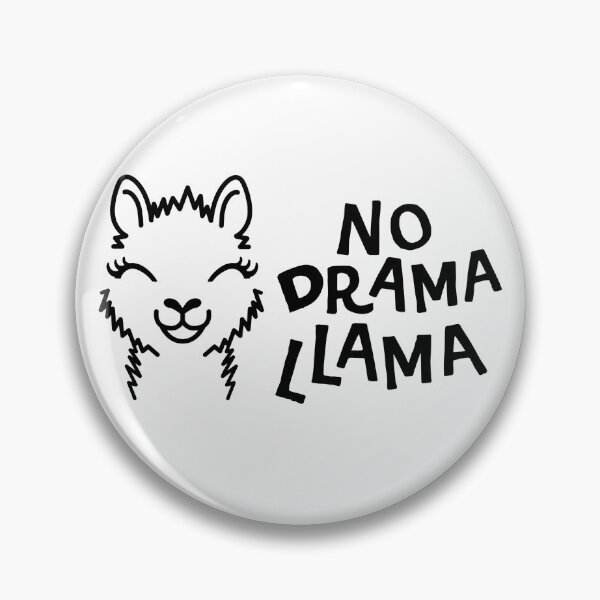 Item preview, NEW Funny No Drama Llama, No Prob Llama   designed and sold by Ildar012.