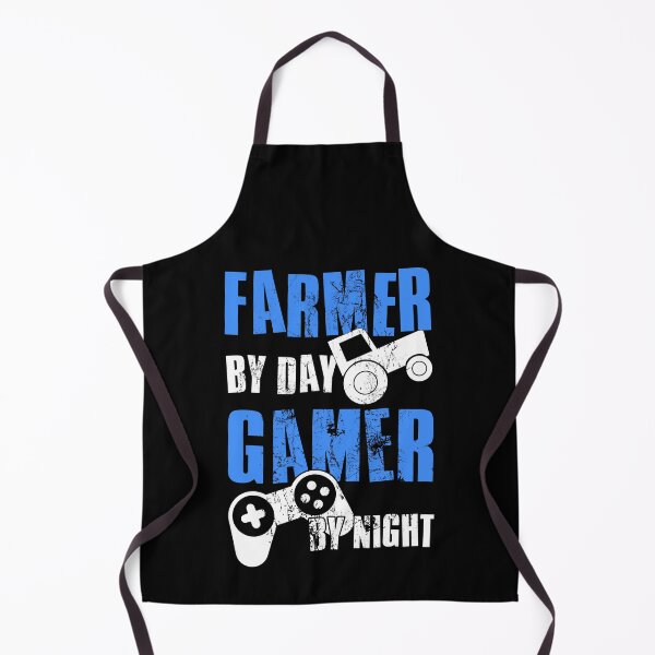 Item preview, Farmer By Day Gamer By Night, Funny Gaming Quote, Cool Dad Husband Brother Gamer designed and sold by FNStuff.