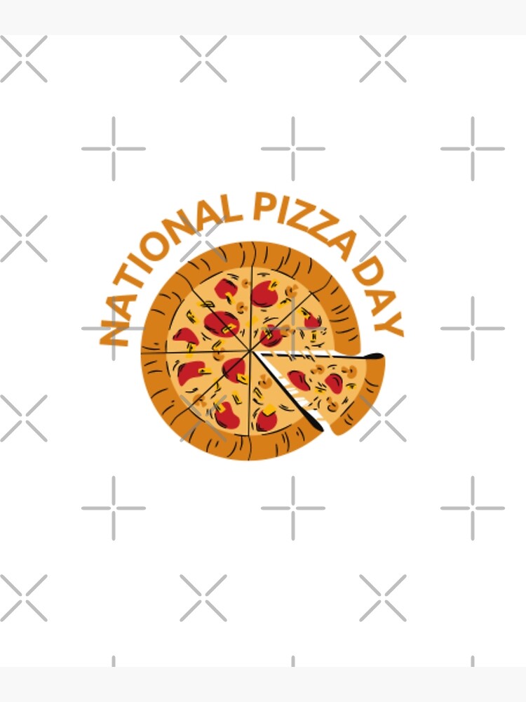 "i love national pizza day 2022" Poster for Sale by MysteryTShirts