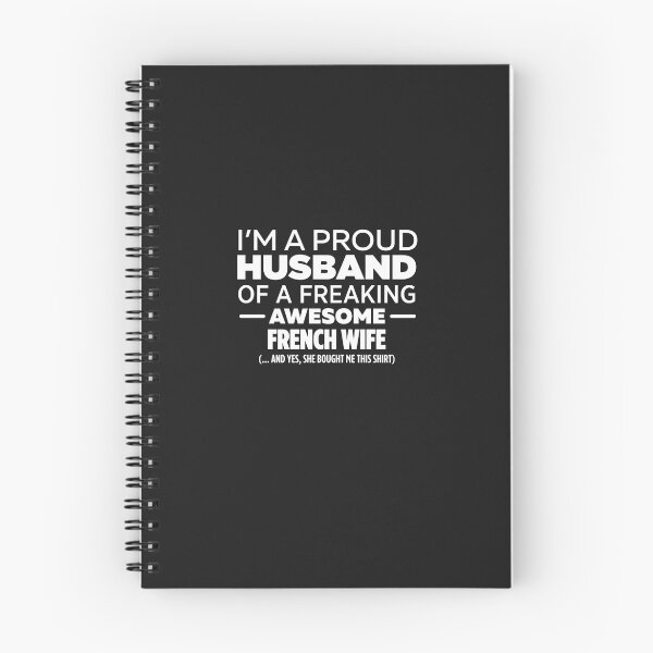 Item preview, I'm A Proud Husband Of Freaking Awesome French Wife designed and sold by AlwaysAwesome.