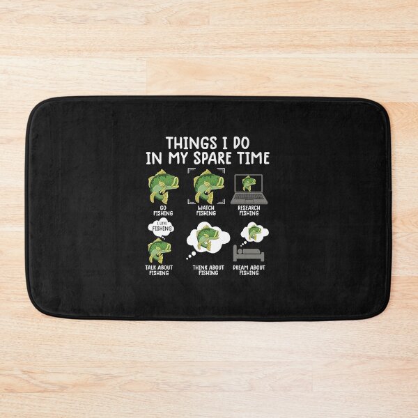 Item preview, things i do in my spare time fishing funny fishing designed and sold by TristanPierre.