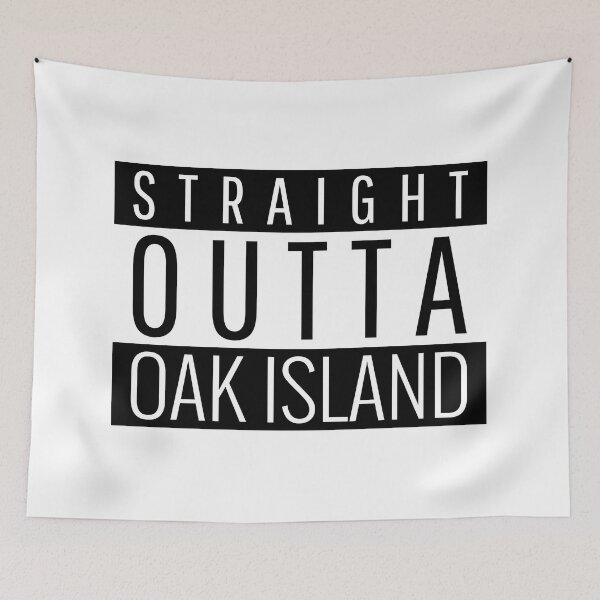 Item preview, Straight Outta Oak Island North Carolina Oak Island NC designed and sold by Teelogic.