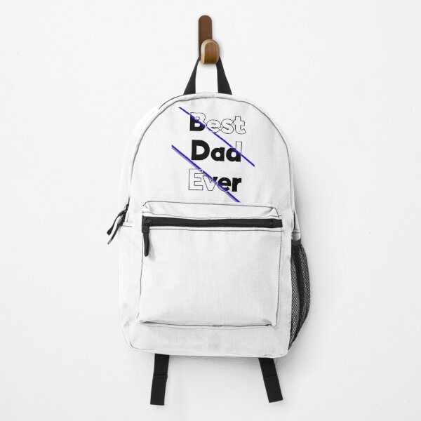 Item preview, Best Dad Ever with blue stripes designed and sold by UncleStuScience.