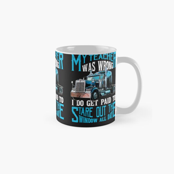 Funny truck driver mug A man and his truck - truck driver gifts