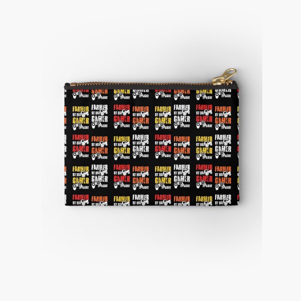 Item preview, Farmer By Day Gamer By Night, Funny Gaming Quote,Sticker pack designed and sold by FNStuff.