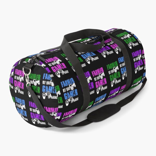 Item preview, Farmer By Day Gamer By Night, Funny Gaming Quote,Sticker pack designed and sold by FNStuff.