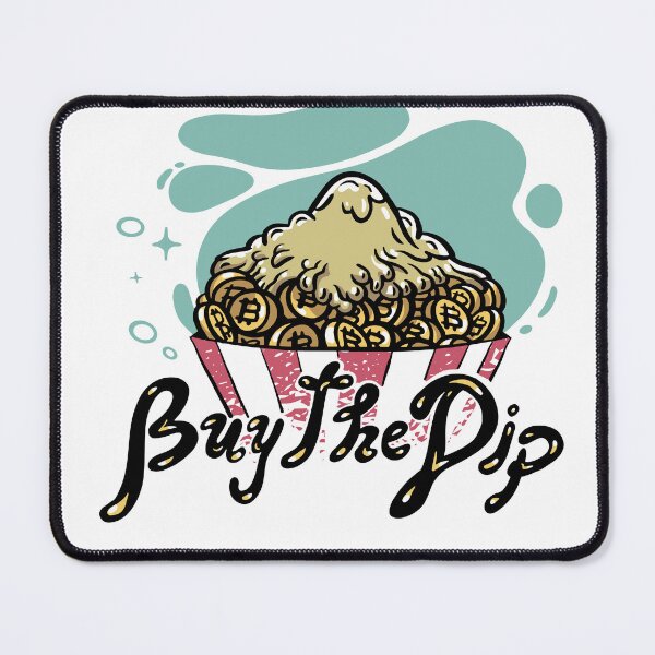 Item preview, Funny Buy the Dip Day Trader Crypto Trading Red Candles designed and sold by JanooFactory.