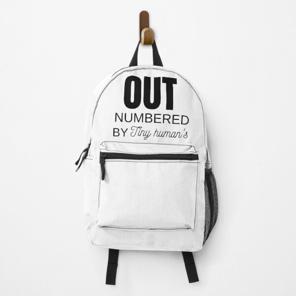 Item preview, Out Numbered by Tiny Humans designed and sold by samfromsamuel ⭐⭐⭐⭐⭐.