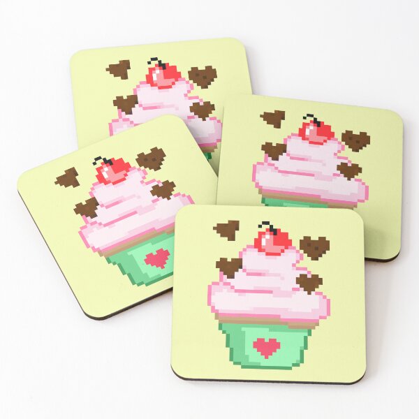 Item preview, Pixel Valentine's Day Cake Chocolate designed and sold by PrankShop.