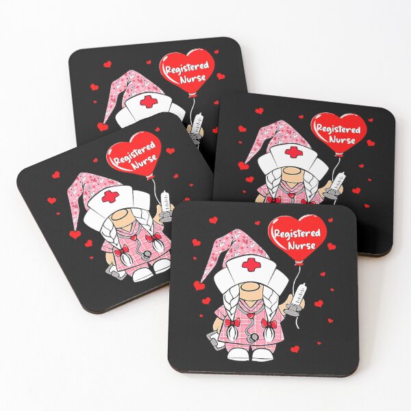 Item preview, Registered Nurse Funny Gnome Heart Valentines Day Christmas   designed and sold by easterrandi8794.