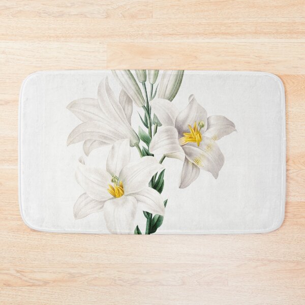Item preview, Madonna Lily from Choix des plus belles fleurs by Pierre-Joseph Redouté designed and sold by InHerits.