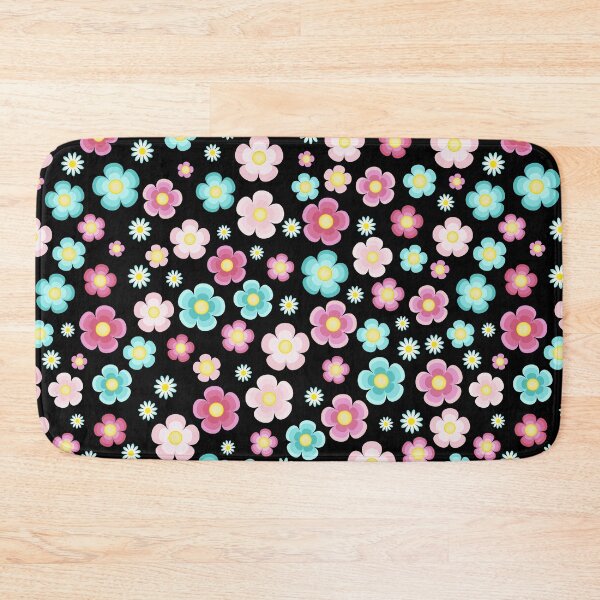 Item preview, Floral Pattern (Black Spring) designed and sold by murkyswamp.